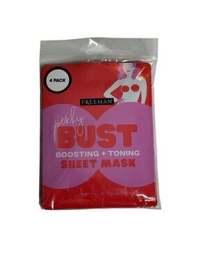 Freeman Bust Firming Mask 4 Pack Perky Toning Hydrating Skincare